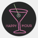 Search for martini bars stickers Happy hour