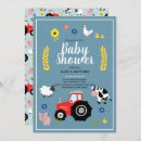 Search for farm animal baby shower invitations For kids