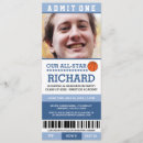 Search for basketball graduation invitations Blue