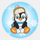 Search for whimsical penguin stickers Funny