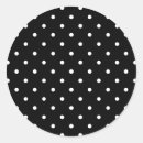 Search for white polka dots pattern stickers Elegant
