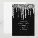 Search for 60th diamond wedding anniversary invitations White