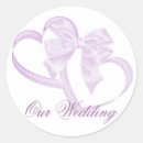Search for double heart wedding stickers Hearts