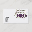 Search for goddess business cards Witch