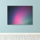 Search for northern lights canvas prints Pink