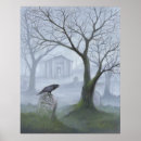 Search for spooky graveyard posters Raven