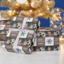 Search for soccer christmas wrapping paper Snowflake