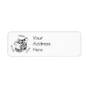 Search for rescue cats return address labels Kitten