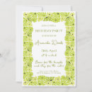 Search for leafy border invitations For her