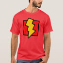 Search for red lightning bolt tshirts Storm