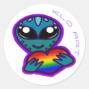 Search for alien love stickers Pride