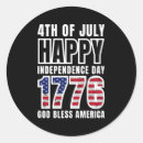 Search for happy independence day stickers God bless america