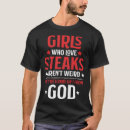 Search for make love not steak tshirts Who