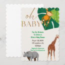 Search for zoo animal baby shower invitations Modern