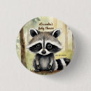 Search for racoon badges Baby shower