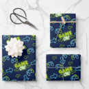 Search for neon green wrapping paper Gamer