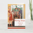 Search for joke christmas cards Retro