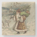 Search for santa claus coasters Vintage christmas