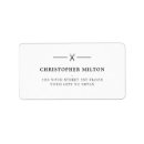 Search for hair salon return address labels Elegant