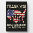 Search for thank you plaques Red white and blue