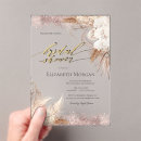 Search for gold confetti bridal shower invitations Floral