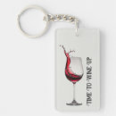 Search for wine key rings Red