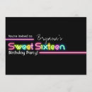 Search for neon dance party invitations Rave