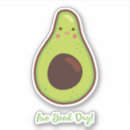 Search for fruit pun stickers Avocado