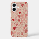 Search for doodle hearts iphone cases Whimsical