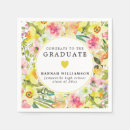 Search for congratulations napkins Botanical