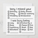 Search for sorry i missed you cards Funny