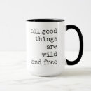 Search for good things mugs Quote