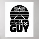 Search for racquet posters Funny badminton