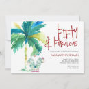 Search for tree birthday invitations Tropical