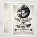 Search for magic halloween invitations Retro