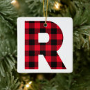 Search for red and black buffalo plaid christmas tree decorations Lumberjack
