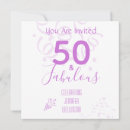 Search for elegant 50th birthday cards Hot pink