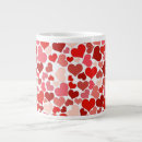 Search for large red heart mugs Hearts
