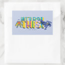 Search for super heroes rectangle stickers Kids