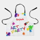 Search for paint party aprons Artist
