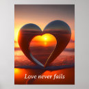 Search for love never fails posters Heart