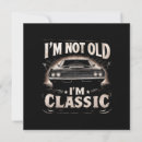 Search for vintage car save the dates Funny