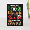 Search for dancing reindeer christmas cards Humour
