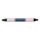 Search for navy blue pens Stripes