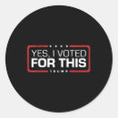 Search for funny i voted stickers Vote 2025