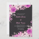 Search for pink and grey wedding invitations Flowers