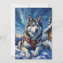 Search for malamute christmas cards Snow