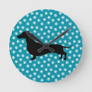 Search for dachshund clocks Doxie