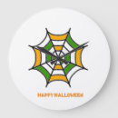 Search for scary halloween clocks Spider