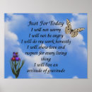 Search for just for today posters Inspirational